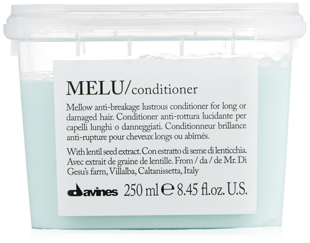 Davines MELU Conditioner | Anti-Breakage Conditioner for Long Hair and Damaged Hair | 8.45 fl oz
