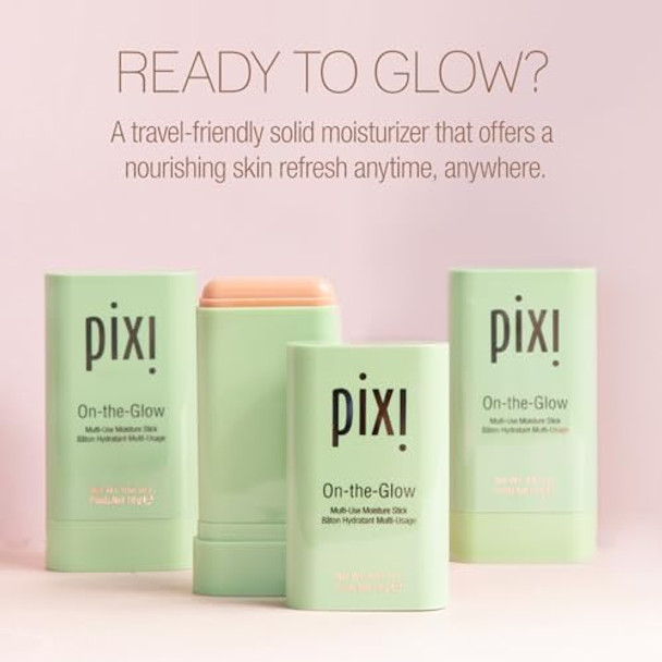 Pixi Beauty Clarity Glowing Trio: On-The-Glow Solid Moisture Stick Clarity Acid Peel Clarity Tonic To-Go Pixi Beauty Clarity Glowing Trio: On-The-Glow Solid Moisture Stick Clarity Acid Peel Clarity Tonic To-Go