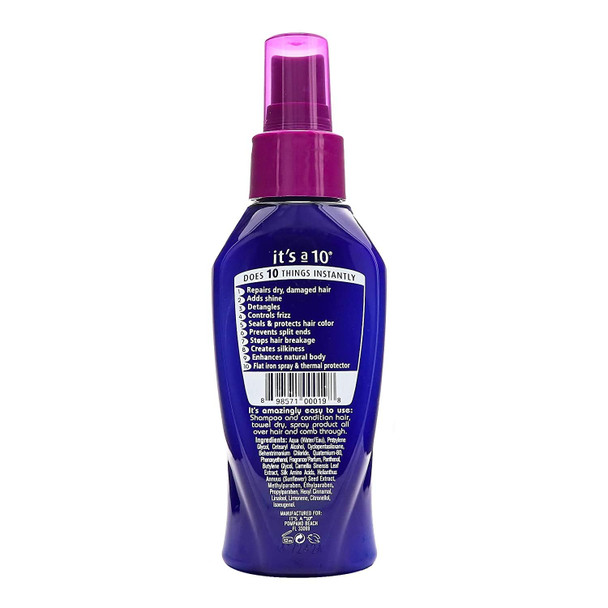 It's a 10 Haircare Miracle Leave-In product, 4 fl. oz. (Pack of 1)