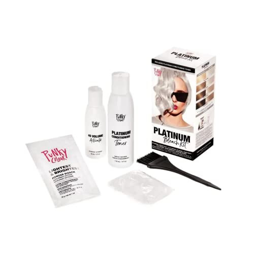 Punky Platinum Blonde Bleach 5 Piece Kit