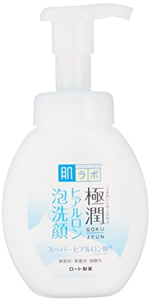 Hada Labo Rohto Gokujyn Hyaluronic Acid Cleansing Foam 160Ml
