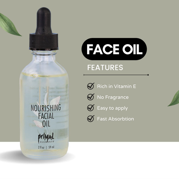 Primal Elements Nourishing Facial Oil 2 fl Ounce