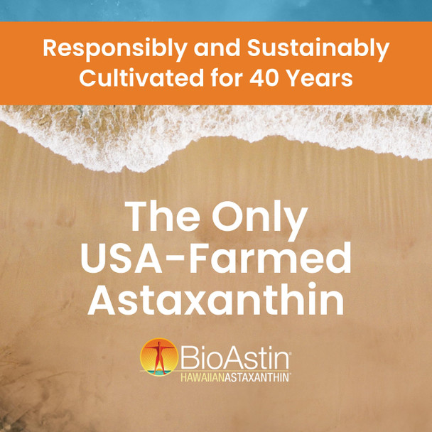 Nutrex Hawaii BioAstin Hawaiian Astaxanthin - 12mg, 50 Softgels - Farm-Direct Premium Antioxidant Supplement to Support Eye Skin Joint & Immune System Health - Non-GMO & Gluten-Free
