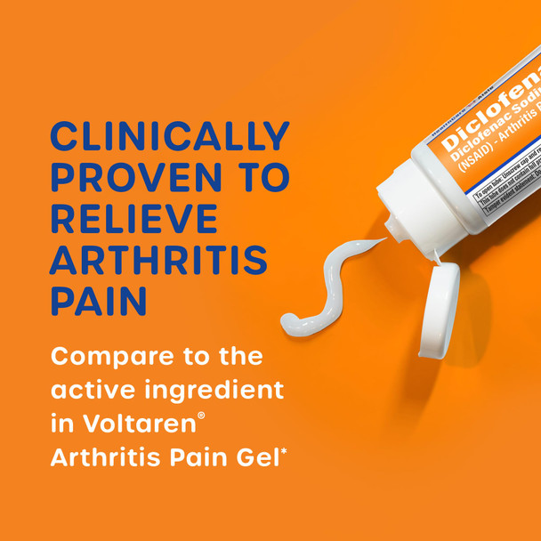 HealthCareAisle Diclofenac Gel 1% Arthritis Pain Relief - 150 g tube - Original Prescription Strength (NSAID)
