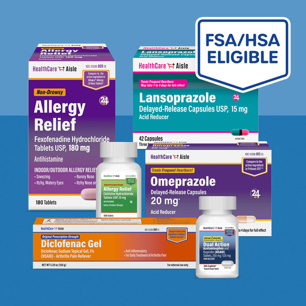 HealthCareAisle Diclofenac Gel 1% Arthritis Pain Relief - 50 g tube - Original Prescription Strength (NSAID)