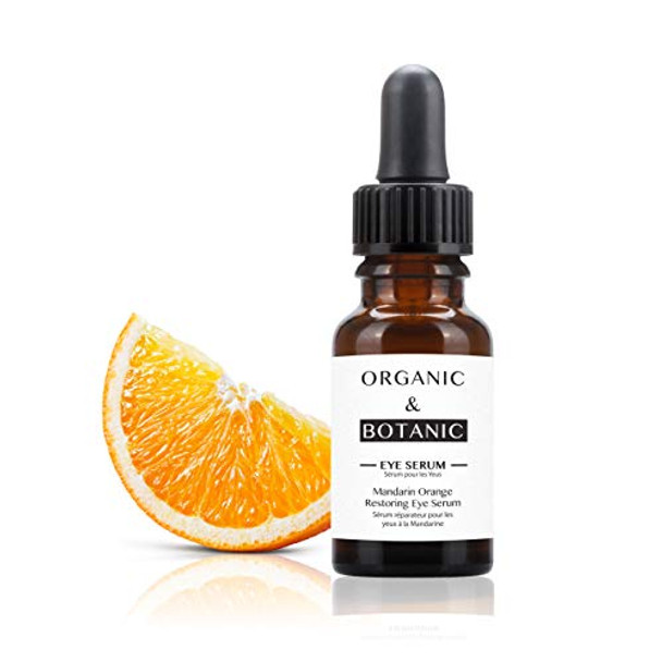 Dr Botanicals Organic & Botanic Mandarin Orange Restorative Eye Serum 30Ml. Premium Vegan Skincare For All Skin Types. Made In The Uk.