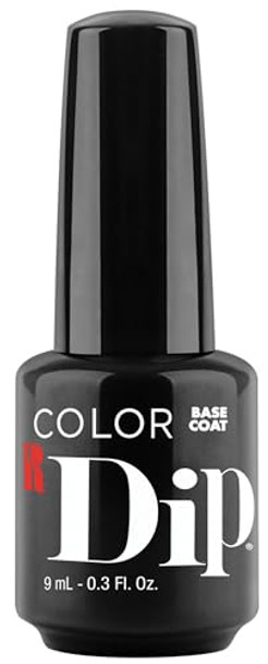Rc Red Carpet Manicure Color Dip - Essential Step For Perfect Dip Powder Manicure Long-Lasting Chip-Resistant Fast-Drying Smooth & Healthy Nails No Uv Lamp Needed. (Base Coat 0.3 Fl Oz)