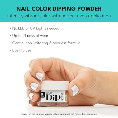 Rc Red Carpet Manicure Color Dip Bundle Glitter – Vibrant Dipping Powder Set 0.3 Oz Each – Easy To Use No Uv/Led Needed Non-Irritating Formula Salon Quality Nails At Home 6Pcs.
