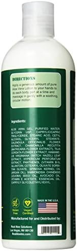 Real Aloe Lotion 16 Fluid Ounce