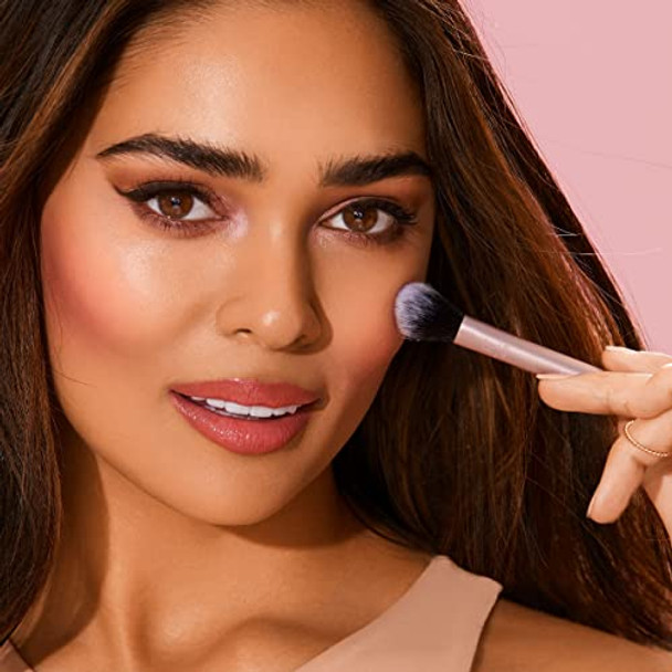 Real Techniques Makeup Setting Brush For Setting Powder Loose Powder & Pressed Powder Face Makeup Brush 402 Brush Sheer Coverage For Highlighter Synthetic & Cruelty- Bristles 1 Count Real Techniques Makeup Setting Brush For Setting Powder Loose Powder & Pressed Powder Face Makeup Brush 402 Brush Sheer Coverage For Highlighter Synthetic & Cruelty- Bristles 1 Count