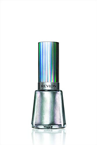 Revlon Nail Enamel Chip Resistant Nail Polish Glossy Shine Finish In Black/Grey 135 Molten Magic 0.5 Oz Revlon Nail Enamel Chip Resistant Nail Polish Glossy Shine Finish In Black/Grey 135 Molten Magic 0.5 Oz