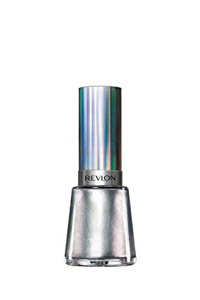 Revlon Nail Enamel Chip Resistant Nail Polish Glossy Shine Finish In Black/Grey 135 Molten Magic 0.5 Oz Revlon Nail Enamel Chip Resistant Nail Polish Glossy Shine Finish In Black/Grey 135 Molten Magic 0.5 Oz