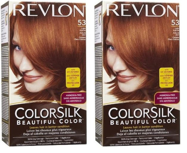 Revlon Colorsilk Permanent Haircolor - Light Auburn (53/5R)