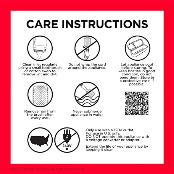 Revlon One-Step Hair Dryer And Styler All-In-One Detangling And Straightener Brush For Salon-Quality Smooth Straight Hair More Shine And Less Frizz Black