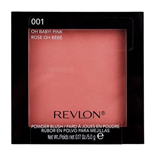 Revlon Rev Blush 001 Pwdr Oh Bab Size 0.17Z Revlon Blush 001 Powder Oh Baby Pink .17Z