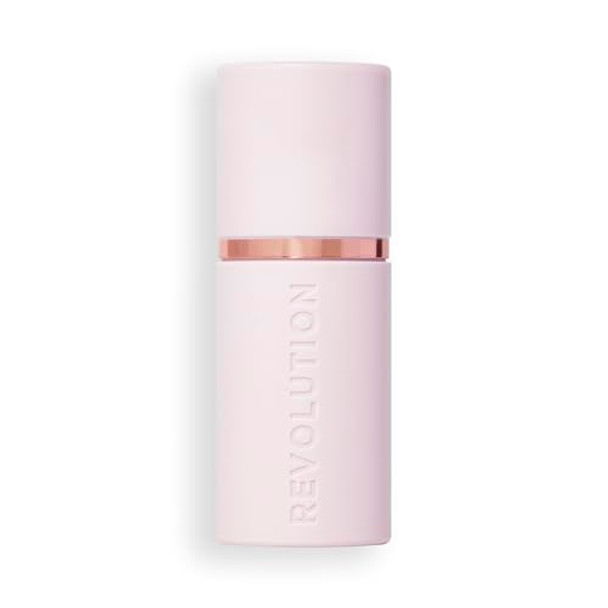 Revolution Beauty London Revolution Skin Silk Marble Blush Stick Buildable Color For Cheek Eye & Lip Cream-To-Powder Formula Vegan & Cruelty- Sunkissed Apricot 0.15 Oz