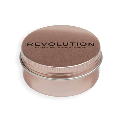Revolution Beauty London Revolution Balm Glow Multi-Use Balm For Cheeks Eyes & Lips Buildable Formula Dewy Finish Peach Bliss 1.12 Oz.