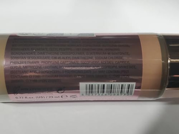 Revolution Beauty London Revolution Beauty Conceal & Define Foundation Full Coverage Long-Lasting Matte Finish Vegan & Cruelty F12 Medium To Dark Skin Tones 0.8 Fl.Oz.