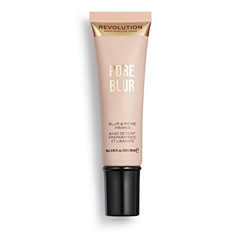 Revolution Beauty London Makeup Revolution Pore Blur Primer Pore Minimizing Face Primer With Vitamin E Smoothing & Nourishing Formula 0.95Fl.Oz