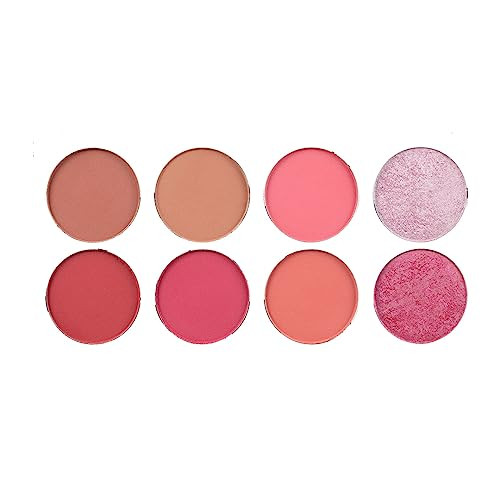 Revolution Beauty London Makeup Revolution Ultra Blush Makeup Palette Bronzer & Highlighter Includes 8 Shades Gluten Vegan & Cruelty Sugar & Spice 13G