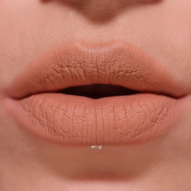 Revolution Beauty London Revolution Air Blur Matte Liquid Lipstick Long-Lasting Lip Color Face Makeup Vegan & Cruelty- Cool Natural Nude 0.11 Fl Oz