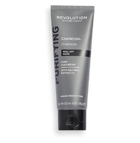 Revolution Beauty London Makeup Revolution Skincare Purifying Charcoal Peel Off Mask Pore Cleansing With Natural Extracts