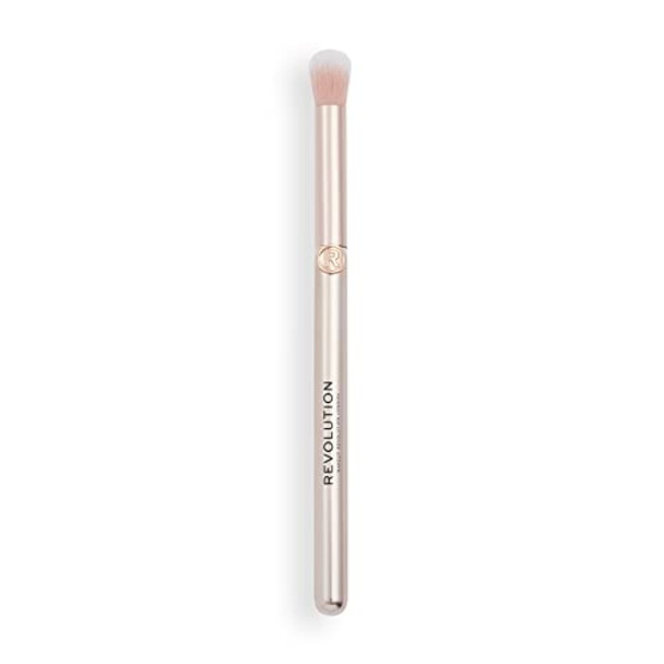 Revolution Beauty London Revolution Create Fluffy Blending Brush (R4) Makeup Applicator For Defining Eyeshadow & Pressed Or Loose Powders Vegan & Cruelty-