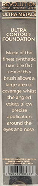 Revolution Beauty London Makeup Revolution Ultra Contour Foundation Brush F302 Revolution Beauty London Makeup Revolution Ultra Contour Foundation Brush F302