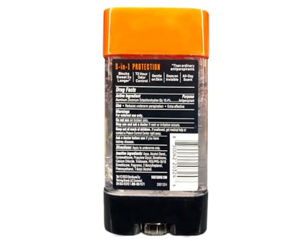 Right Guard Total Defense Anti-Perspirant Deodorant Power Gel Fresh Blast 4 Oz