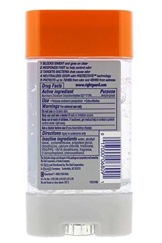 Right Guard Central Sales Company Right Guard Total Defense 5 Power Gel Antiperspirant Deodorant Arctic Refresh - 4 Oz