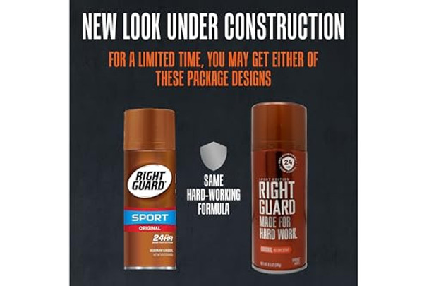 Right Guard Sport Deodorant Aerosol Original 8.5 Oz (Pack Of 8)