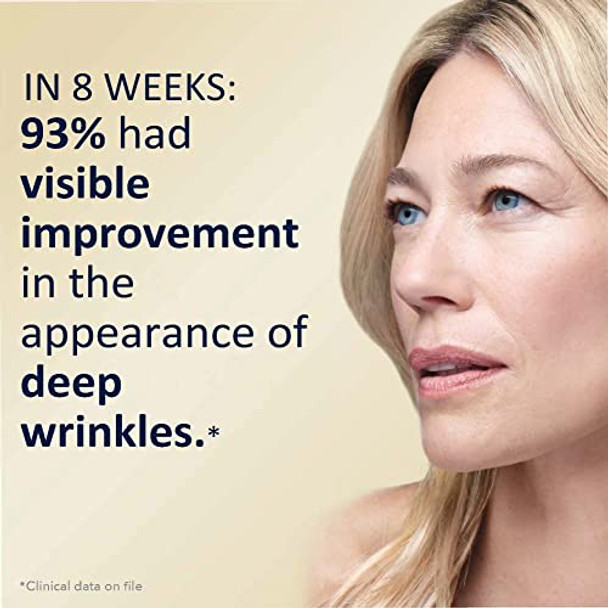 Roc Retinol Correxion Deep Wrinkle Anti-Aging Night Cream Daily Face Moisturizer With Shea Butter Glycolic Acid And Squalane Skin Care Treatment 1 Ounces (Packaging May Vary)