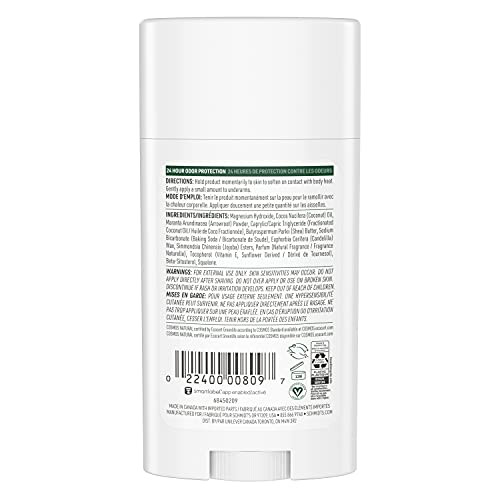Schmidt'S Aluminum Natural Deodorant For Women And Men Fresh Fir And Spice With 24 Hour Odor Protection Natural Vegan Cruelty 2.65 Oz