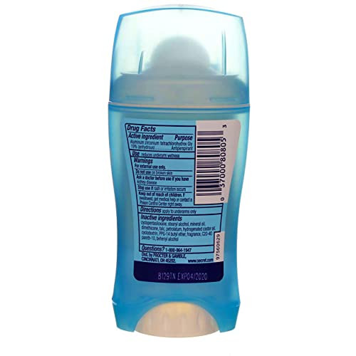 Secret Outlast Xtend Antiperspirant & Deodorant Invisible Solid Completely Clean 2.6 Oz (Pack Of 9)