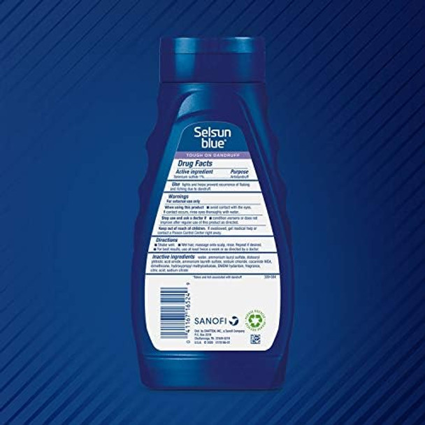 Selsun Blue 2-In-1 Anti-Dandruff Shampoo & Conditioner 11 Fl. Oz. Maximum Strength 2-In-1 Treatment Selenium Sulfide 1% (Pack Of 2)