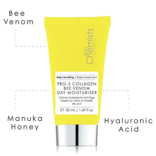 Skin Chemists London Pro-5 Collagen Bee Venom Night Moisturizer 1.69 Ounce