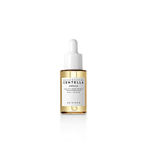 Skin1004 Madagascar Centella Asiatica Ampoule Facial Serum 1.01 Fl.Oz(30Ml) 100% Centella Asiatica Extract For Soothing Sensitive And Acne-Prone Skin