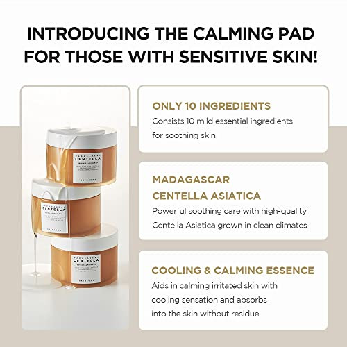Skin1004 Madagascar Centella Quick Calming Pad 70Ea 130Ml Quick Calming Effects Soothing For Sensitive Skin