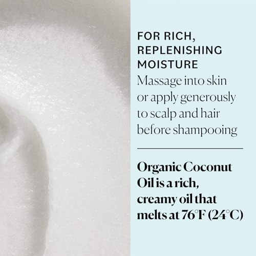 Sky Organics - Organic Coconut Oil & Vitamin E 16.9 Fl Oz - Skin & Hair Ultra-Hydrating Oil - Fatty Acids & Antioxidants - Natural Vegan & Cruelty - Skin Care & Hair Care W Ebook