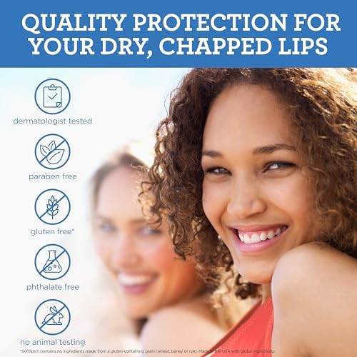 Softlips Daily Lip Moisturizer For Very Dry Lips With Spf Pearl Tint & Vanilla Flavor Lip Balm Hydrates Soothes & Prevents Dry Chapped Lips Smooth Glide Formula Dermatologist Tested Pack Of 2 Chap Sticks