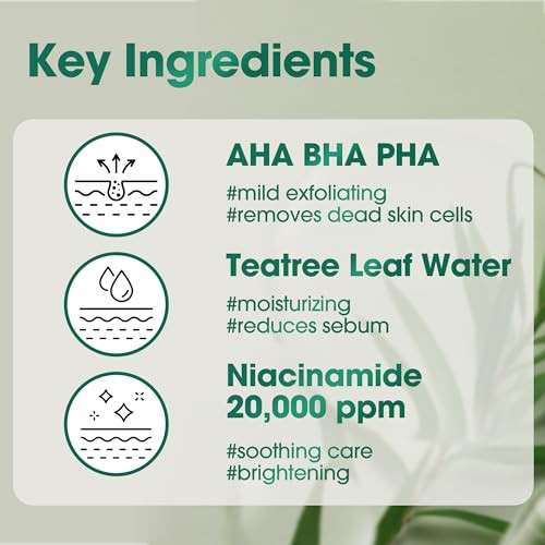 Some By Mi Aha Bha Pha 30 Days Miracle Toner – 5.07Oz 150Ml – Korean Salicylic Acid Exfoliating Face Toner For All Skin Types – Daily Pore Care & Oil Control With 2% Niacinamide – Korean Skin Care