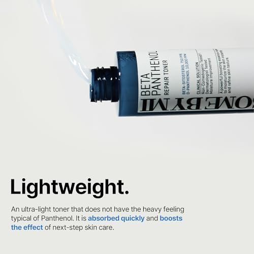 Some By Mi Beta-Panthenol Repair Toner - 5.07Oz 150Ml - Daily Soothing Korean Toner For Face With Skin Moisturizing Effect - Rebuilding Skin Barrier With Panthenol For Milk Skin - Korean Skin Care