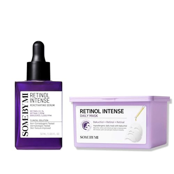 Some By Mi Retinol Intense Reactivating Serum 50Ml + Retinol Intense Daily Mask