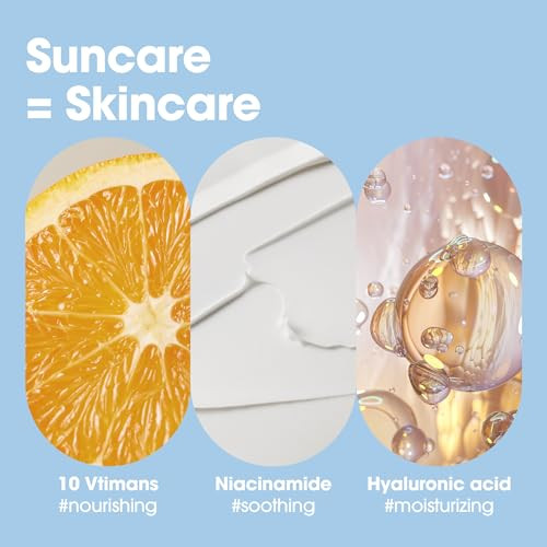 Some By Mi V10 Hyal Air Fit Sunscreen Spf 50 – 1.69Oz 50Ml – Korean Centella Sunscreen For Face With Uv Protection – Non-Greasy No White Cast No Eye Irritation For Sensitive Skin – Korean Skin Care