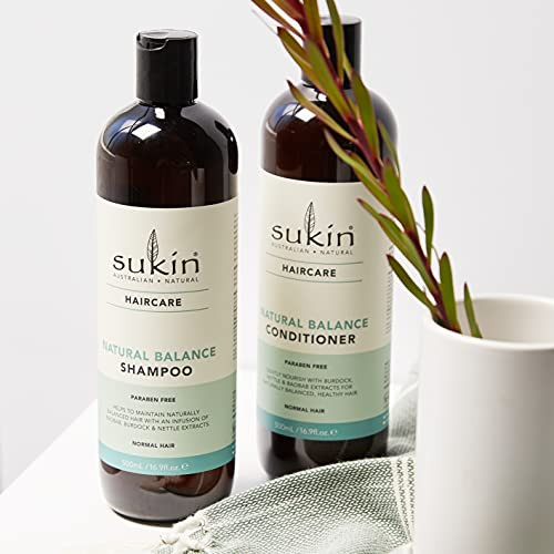 Sukin Natural Balance Shampoo Normal Hair 16.9 Fl Oz (500 Ml)