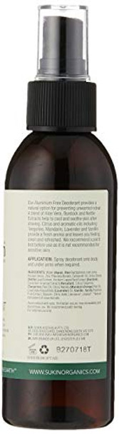 Sukin Deodorant 4.23 Fluid Ounce