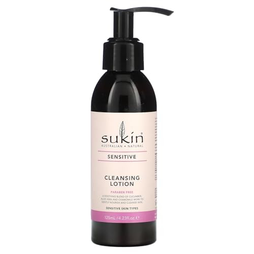 Sukin Sensitive Skin Cleansing Lotion 4.23 Ounces