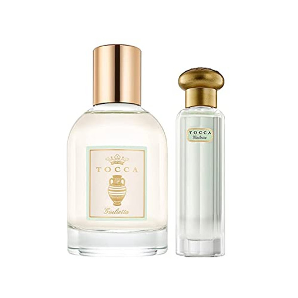 Tocca Dry Body Oil (100 Ml) And Eau De Parfum (20 Ml) In Giulietta - Fresh Floral Pink Tulips Green Apple Vanilla Orchid