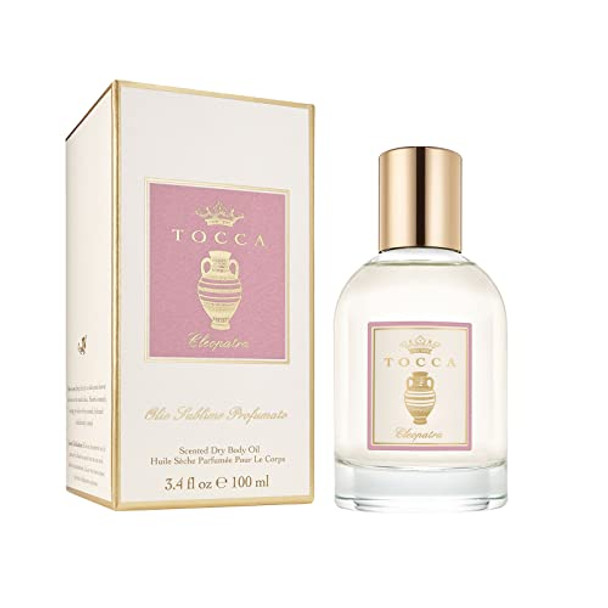 Tocca Dry Body Oil (100 Ml) And Eau De Parfum (20 Ml) In Cleopatra - Warm Floral Grapefruit Jasmine Vanilla Musk