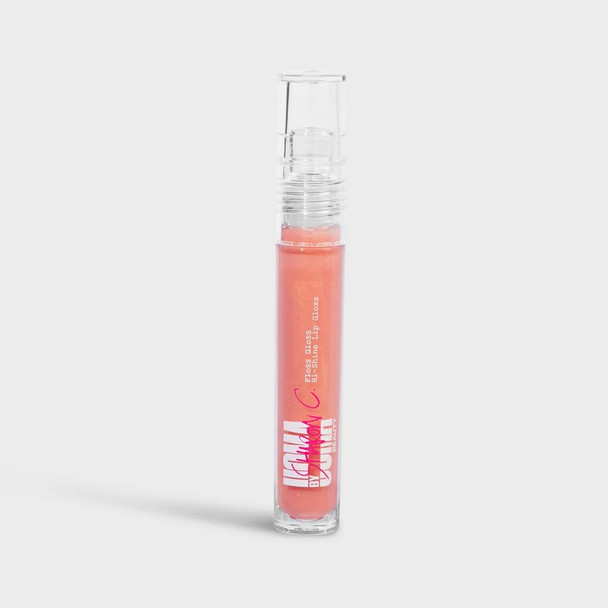 Uoma Beauty Floss Gloss - Lip Gloss (Coral Me) Contains Castor Oil Sunflower Oil And Hyaluronic Acid For Nourishment And Hydration